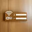 JCSYFAC 1 Dấu hiệu mật khẩu WiFi bằng gỗ mộc mạc, Bảng chỉ báo mạng không dây treo tường cổ điển, Phụ kiện trang trí nội thất đa năng Mới
