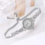 Đồng Hồ Sinh Viên Kẻ Sọc Kim Cương Lớn Phong Cách Preppy Mặt Số Sang Trọng Trang Trí Lười Kéo Vòng Tay Đồng Hồ 26.5.15