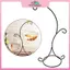 MYPANDA 37CM Móc đôi Kim loại Sắt nến Nến Giá đỡ chai thủy tinh thực vật.