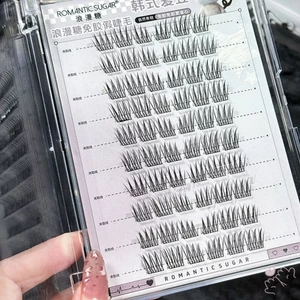 Hàn Quốc Idol Keo Lông Mi Giả Miễn Phí Tự Nhiên C Curl Sợi Tổng Hợp Nhẹ Mặc Hàng Ngày