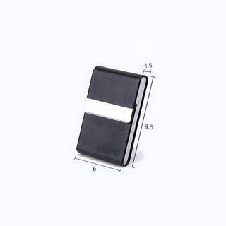 Strongaroetrtomj Hộp đựng danh thiếp bằng da Pu di động có nhiều màu sắc phù hợp cho cả nam và nữ VN