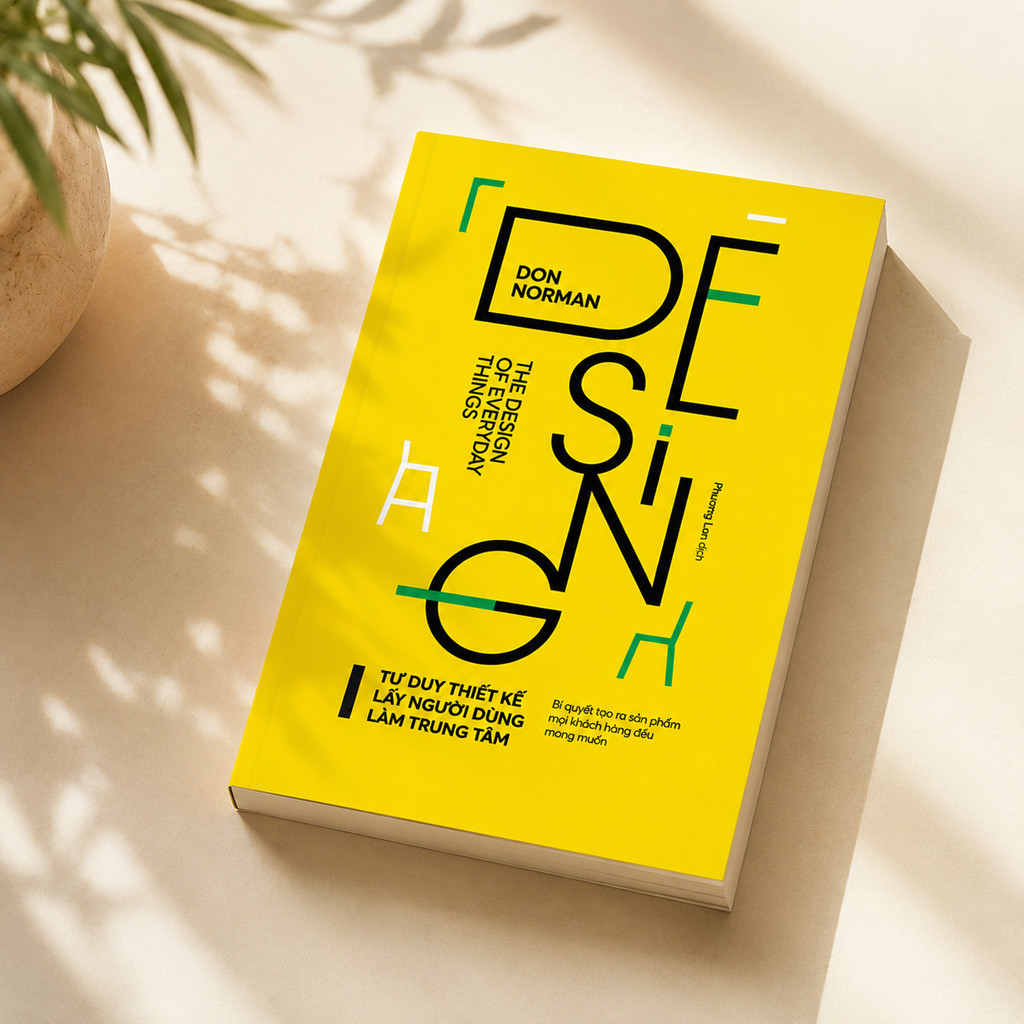 Sách - Design - Thiết Kế Lấy Người Dùng Làm Trung Tâm - Don Norman (Alpha Books)