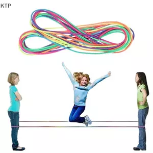 Dây nhảy cho trẻ em Đồ chơi tập thể dục nhảy dây nylon điều chỉnh được 5-10m cho bé gái