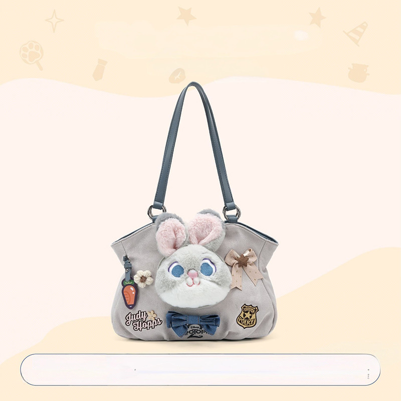GC2 Disney Zootopia Judynick Túi đeo vai Túi Tote dung tích lớn sành điệu CG2