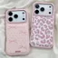 Hot girl hồng da báo thích hợp cho iPhone 17 promax16 trường hợp điện thoại chống ngã 13