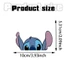 Phim hoạt hình dễ thương Stitch Dán cửa sổ ô tô Nhãn dán tường trang trí Nhãn dán sáng tạo