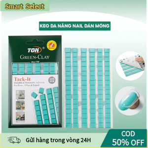 Bộ 102 Miếng Keo Dán Móng Giả - Dùng Cho Đế Móng, Ngón Tập, Bảng Trưng Bày, Thiết Yếu Cho Tiệm Nail