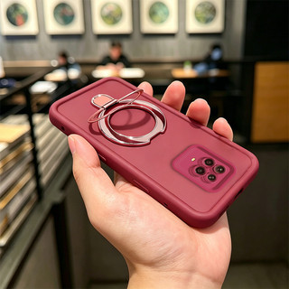 Ốp Lưng Cho Redmi NOTE 9S REDMI NOTE 9 PRO Vỏ Điện Thoại Lo Âu Vỏ Mềm Silicon Chống Sốc Thiết Kế Mới Thẩm Mỹ Có Giá Đỡ Cho Bé Trai Đen JTUZJ1