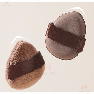 Bộ 6 Bánh Quy Sô Cô La Puff Thích Hợp Cho Chất Lỏng Kem Nền Ướt Hoặc Khô Sử Dụng Lớp Không Khí Fluff Mini Ngón Tay Cái Trang Điểm Thiết Bị