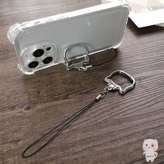 【Chamvn】Dây đeo điện thoại đa năng di động giá đỡ kim loại đa năng có thể gập lại hình vòng đeo tay