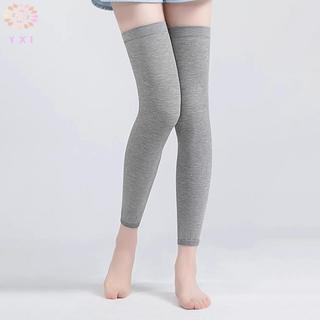 Y.X.I Thời Trang Slim Co Giãn Màu Trơn Thể Thao Đầu Gối Mới