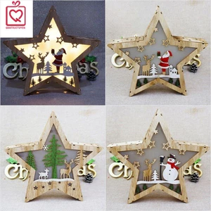 Quà noel Hộp đèn giáng sinh hình ngôi sao - quà tặng trang trí giáng sinh