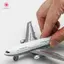 MJnmc 1 / 2 Chiếc Quán Tính Máy Bay Máy Bay Đồ Chơi Trẻ Em Mô Phỏng Hợp Kim Kéo Ba Máy Bay Đồ Chơi Mô Hình Bé Trai Quà Tặng Máy Tính Để Bàn Trang Trí Mới
