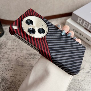 Vỏ bọc từ tính bằng sợi Carbon cho OPPO Find N6 N5 N3 FindN6 FindN5 Vỏ cứng Vỏ bảo vệ bản lề lò xo gấp