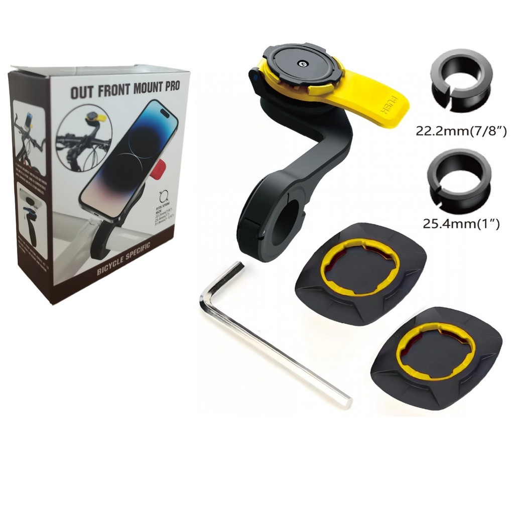 Giá đỡ điện thoại xe máy leo núi Xoay có thể tháo rời Chống trượt Hấp thụ sốc Giá đỡ điện thoại xe điện