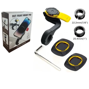 Giá đỡ điện thoại xe máy leo núi Xoay có thể tháo rời Chống trượt Hấp thụ sốc Giá đỡ điện thoại xe điện
