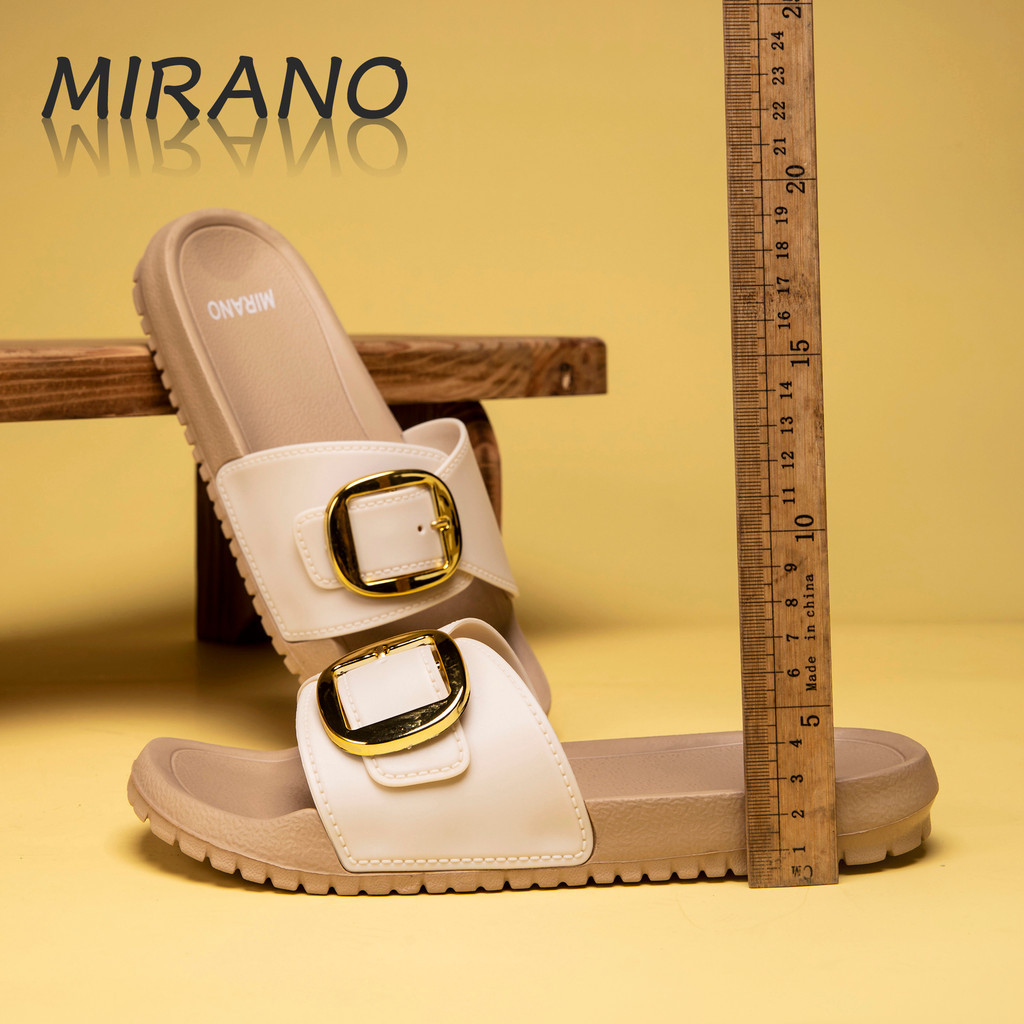 Mirano Dép Giày Sandal  Nữ Đế Dày Chống Trơn Trượt Trang Trí Dép Mùa Hè Hàn Quốc Thời Trang Nữ