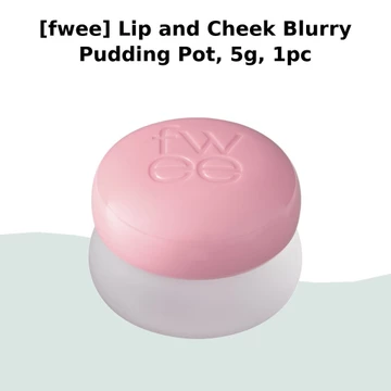 [fwee] Nồi Pudding Lip and Cheek Blurry, 5g, 1 cái / Son và Cheek Tint / Blushy Pudding của AroundHQ
