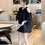 Đầm nữ nóng bỏng kiểu búp bê quây dáng rộng màu trơn sang trọng Váy mùa hè dành cho nữ
