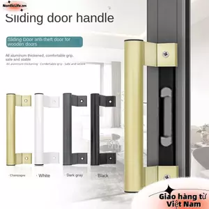 Tay nắm cửa trượt NORDICLIFE, Núm nội thất nội thất bằng hợp kim nhôm, Ngăn kéo phần cứng đa chức năng thời trang không đục lỗ Tủ kéo
