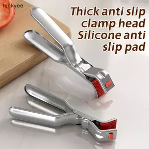 Luckyew Chống bỏng Bát Kẹp 1 Kẹp Đĩa Chống Trơn Trượt Bền Đa Năng Kẹp Đĩa Dụng Cụ Nhà Bếp Đáng Tin Cậy Để Nâng An Toàn Chảo Và Bát TQ