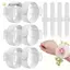 JCSYFAC 6 Cái Slaplet Vòng Tay Xòe Vòng Tay Co Giãn Có Thể Điều Chỉnh Cho Tiệc Cưới Hoa Sắp Xếp Mới