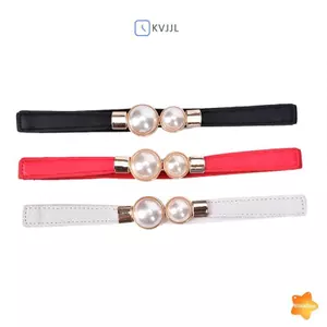 Thắt lưng co giãn dành cho nữ Ngọc trai cho váy Váy Dây thắt lưng Wasit mới