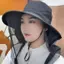 Cắm trại ngoài trời mùa hè Mũ vành rộng Bảo vệ tia cực tím Có thể điều chỉnh Nhẹ để đi bộ câu cá mới