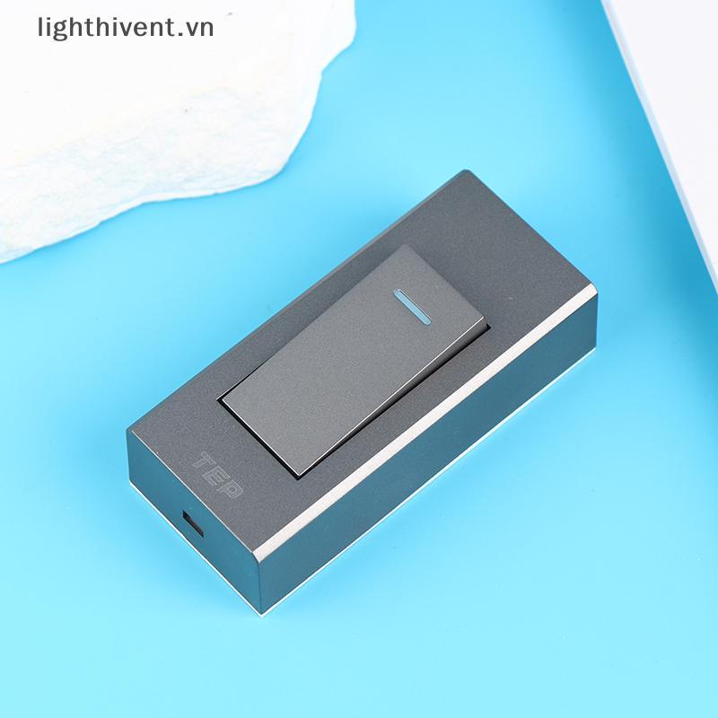 [lighthivent] 1Pc 1 Gang 2 Chiều Gắn Bề Mặt Công Tắc Dây Treo Lắp Đặt Đầu Giường Bật / Tắt Bảng Điều Khiển Đèn Tường (VN)