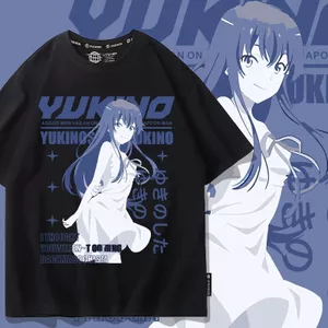 Câu Chuyện Tình Tuổi Trẻ Của Tôi Thực Sự Có Vấn Đề Chung Tay Ngắn Nam Mùa Hè Anime Hàng Hóa Áo Thun Cặp Đôi Mặc