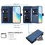 Ví Dây Kéo Ốp Lưng Điện Thoại Huawei P80 Ultra P70 P60 Art P50 Mate 70 Pro Plus Nova Y73 Khe Cắm Thẻ Da Sang Trọng Túi Điện Thoại Flip Cover