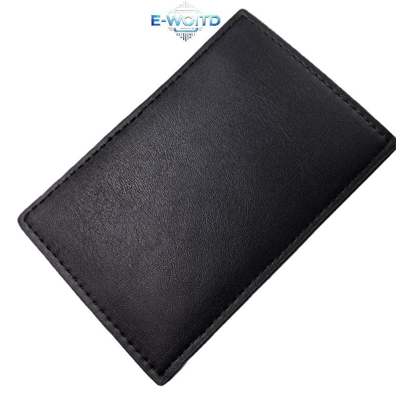 E-WOITD Bát ID Ví Da Đựng Thẻ Ốp Lưng Cá Tính Siêu Anh Hùng Mặt nạ Đựng Thẻ Ví Quà Tặng E-WOITD