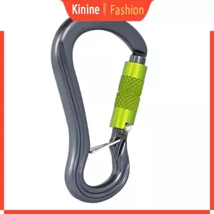 KIN Ergonomic Chống Trơn Trượt Dây Đuôi Bò Carabiner Khóa Nhanh Hợp Kim Nhôm Carabiner Cho Thiết Bị Leo Núi Ngoài Trời