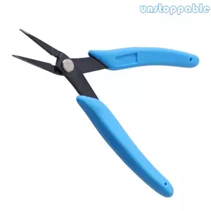 Unstop * Kìm thép Carbon tiếp cận mở rộng Đầu nhọn mỏng để làm nhiệm vụ tinh tế Trang sức Làm công cụ sở thích Nâng cao Grip D