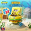 Hầu hết các lời khen ngợi [Chính hãng] SpongeBob SquarePants Biqibao Rocking Car Fun Cute Pie Da Star Bumper Xe Đồ chơi Quà tặng