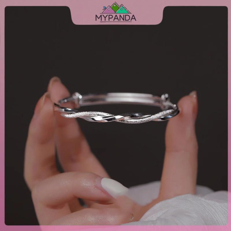 Vòng Tay Mobius Bangle đơn giản dành cho nữ, phù hợp làm quà tặng sinh nhật hoặc đi tiệc.