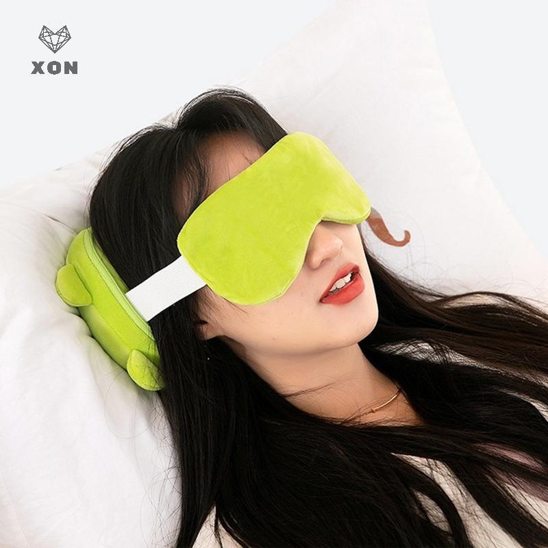 [XON] Phim hoạt hình cổ 2 trong 1 có mặt nạ mắt Búp bê sang trọng dễ thương Du lịch Bàn văn phòng di động Quà tặng sinh nhật [Mina]