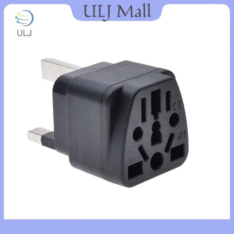 Bộ chuyển đổi phích cắm du lịch ULJ UK Loại G Ổ cắm chuyển đổi đa loại sang Anh Bộ chuyển đổi nguồn Singapore Malaysia có cầu chì 13A.