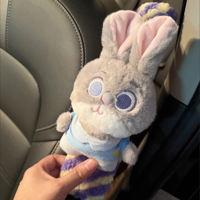 2026 Bán Zootopia Nick Judy Dây An Toàn Ô Tô Đeo Vai Trang Trí Nội Thất Ô Tô Sáng Tạo Dễ Thương Sang Trọng Búp Bê Mặt Dây Chuyền Mềm Mại Thoải Mái Quà Tặng