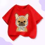 COD (Hồ Chí Minh)DREAMY BABYQuần áo trẻ em Phong cách Hàn Quốc áo tròn cổ trẻ em bằng cotton