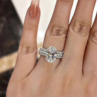 Bộ ba nhẫn bạc S925 zircon - Trang sức thời trang, đơn giản, phù hợp làm quà tặng cho nữ