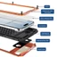 Ốp Kim Loại Sang Trọng IP68 Chống Nước Cho iPhone AiR 17 16 15 14 Plus 13 12 11 Pro Chống Thấm Nước Chịu Lực Chống Sốc