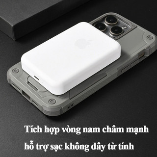 Ốp lưng iPhone chống sốc chuẩn quân đội chân đế ẩn hỗ trợ sạc từ tính cho iPhone 17 Air 16 15 14 13 Pro Max