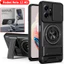 Giáp Trượt Ống Kính Funda Cho Xiaomi Redmi Note 12 4G Ốp Lưng Vòng Từ Tính Dành Cho Redmi Note 12 4G Ốp Lưng Có Thể Gập Lại Chân Đế Capa