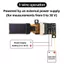 Vôn kế kỹ thuật số JUIC, Đồng hồ đo điện áp rộng 0-30V, Màn hình OLED siêu mỏng 0,5 inch chuyên nghiệp Bảng điều khiển Vôn kế DC Dự án điện tử
