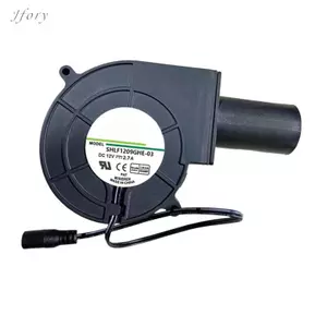 Jfory Quạt thổi khí BBQ Lò sưởi Lò sưởi có luồng không khí mạnh Làm bằng chất liệu PP bền cho dã ngoại, cắm trại và nấu ăn ngoài trời