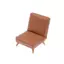CANAMEK 1 12 Cân Nhà Búp Bê Mini Da PU Ghế Sofa Ghế Đơn Mô Hình Cho Để Bàn Văn Phòng Bộ Sưu Tập Đồ Chơi CSF
