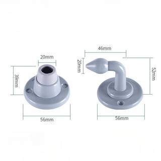 JRP Silicone Chặn Cửa Chống Trầy Xước Miếng Lót Giảm Tiếng Ồn Cửa Lo Bảo Vệ Cho Nhà Ký Túc Xá Căn Hộ Sử Dụng JRP