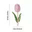 PNPIA- Trâm cài hoa Tulip dành cho nữ có kết thúc bằng men hoa thanh lịch cho áo sơ mi thời trang dự tiệc thông thường