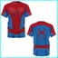 SY3 Người Nhện Thương Hiệu Ngày Mới Quạt Mềm Quà Tặng Áo Thun Peter Parker 2026 Cosplay Vải Tay Ngắn YS3